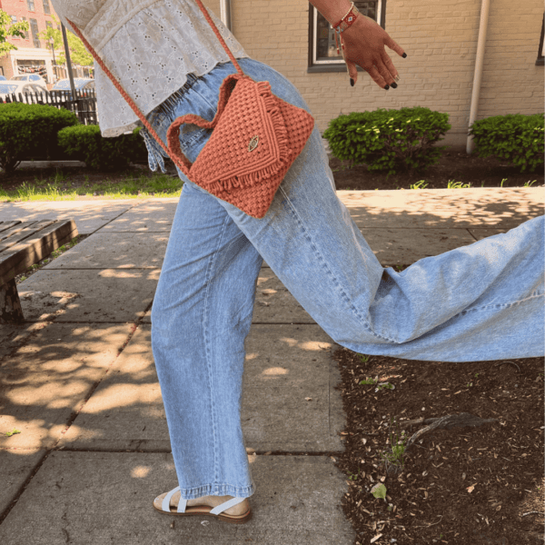 Madreselva • Macrame Shoulder Bag - Image 8