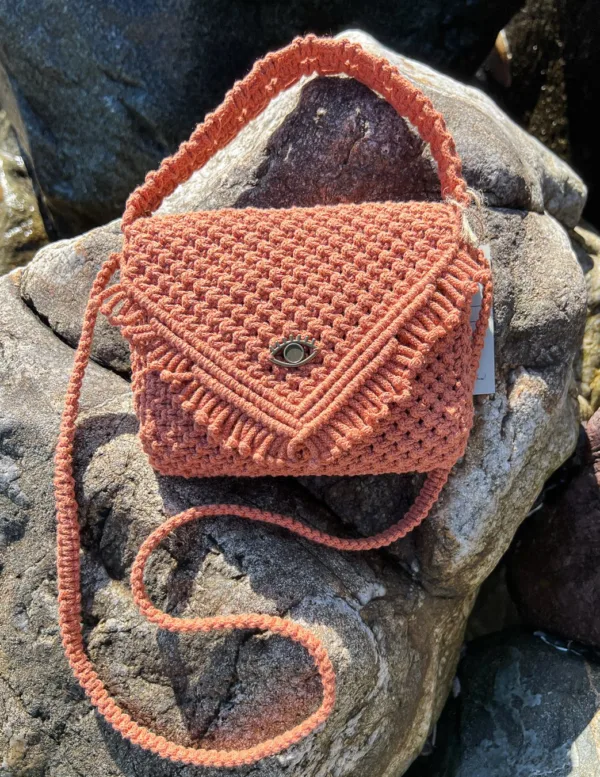 Madreselva • Macrame Shoulder Bag - Image 6