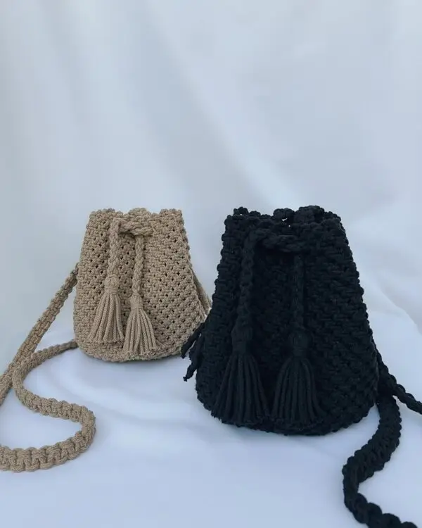 Flora • Macrame Bag | Wayuu style - Image 3