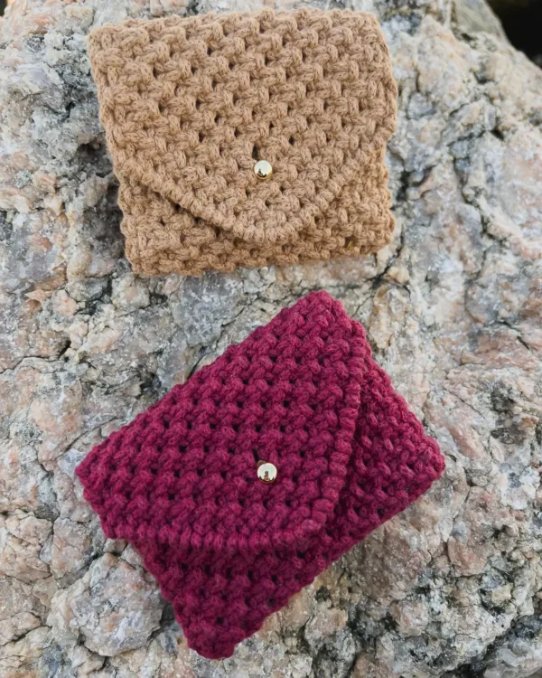 Talia • Macrame Card Wallet | Pouch - Image 6