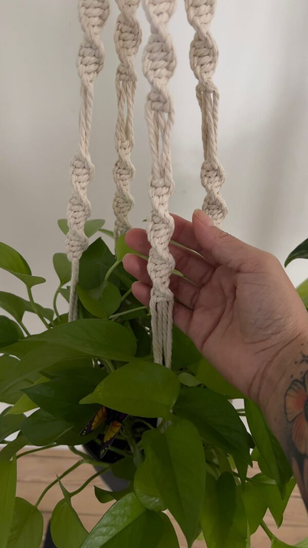 Vera • Macrame Plant Hanger | Boho Style - Image 2