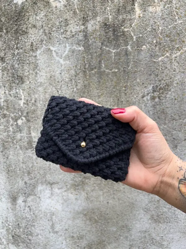 Talia • Macrame Card Wallet | Pouch - Image 9