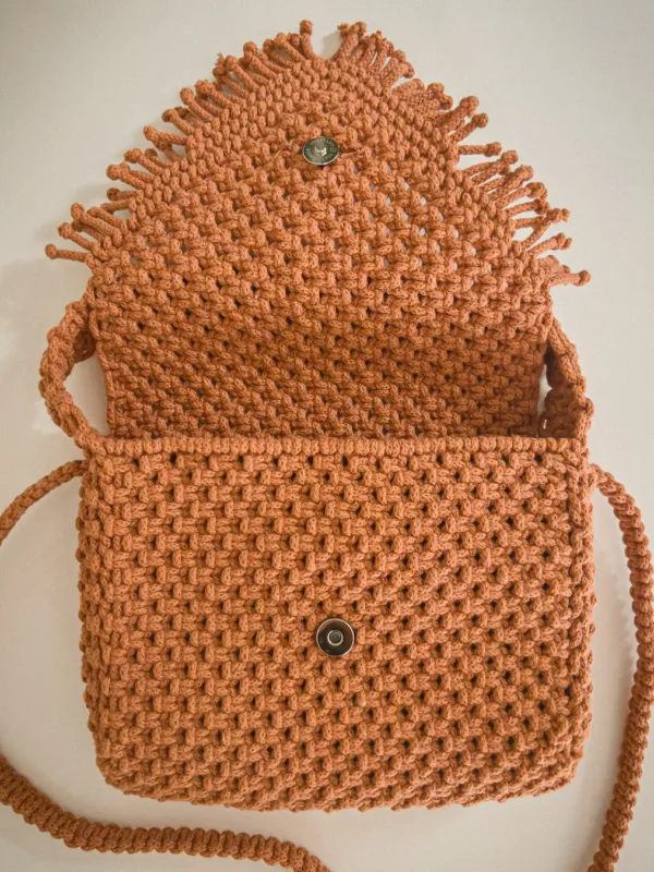 Madreselva • Macrame Shoulder Bag - Image 11