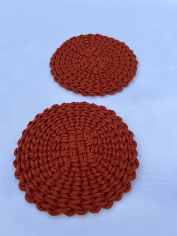 Mitra • Macrame Surface Support | Coaster - Image 9