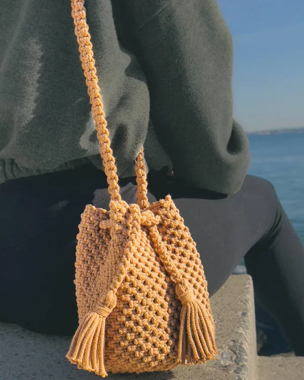 Flora • Macrame Bag | Wayuu style